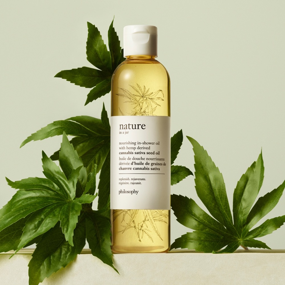 Nourishing In-Shower Oil w/Hemp Seed Oil